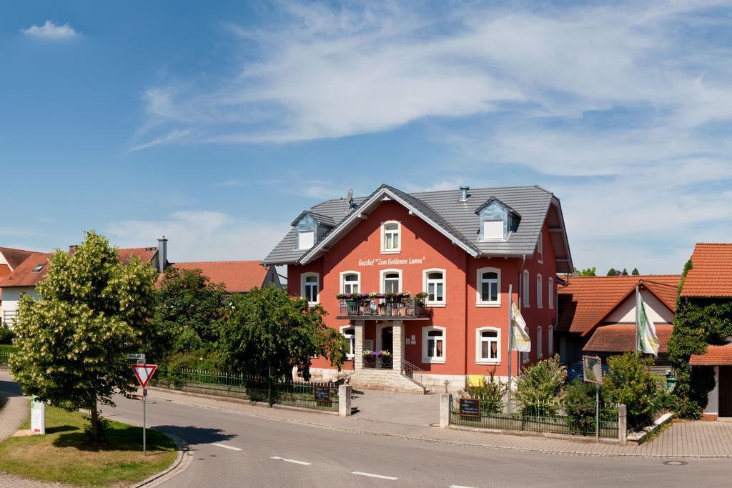 Gasthof Zum Goldenen Lamm Wettelsheim Exteriér fotografie